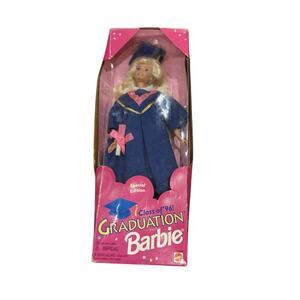 VINTAGE 1990s Barbie Graduation Doll - Class of '96! Special Edition NEW IN BOX